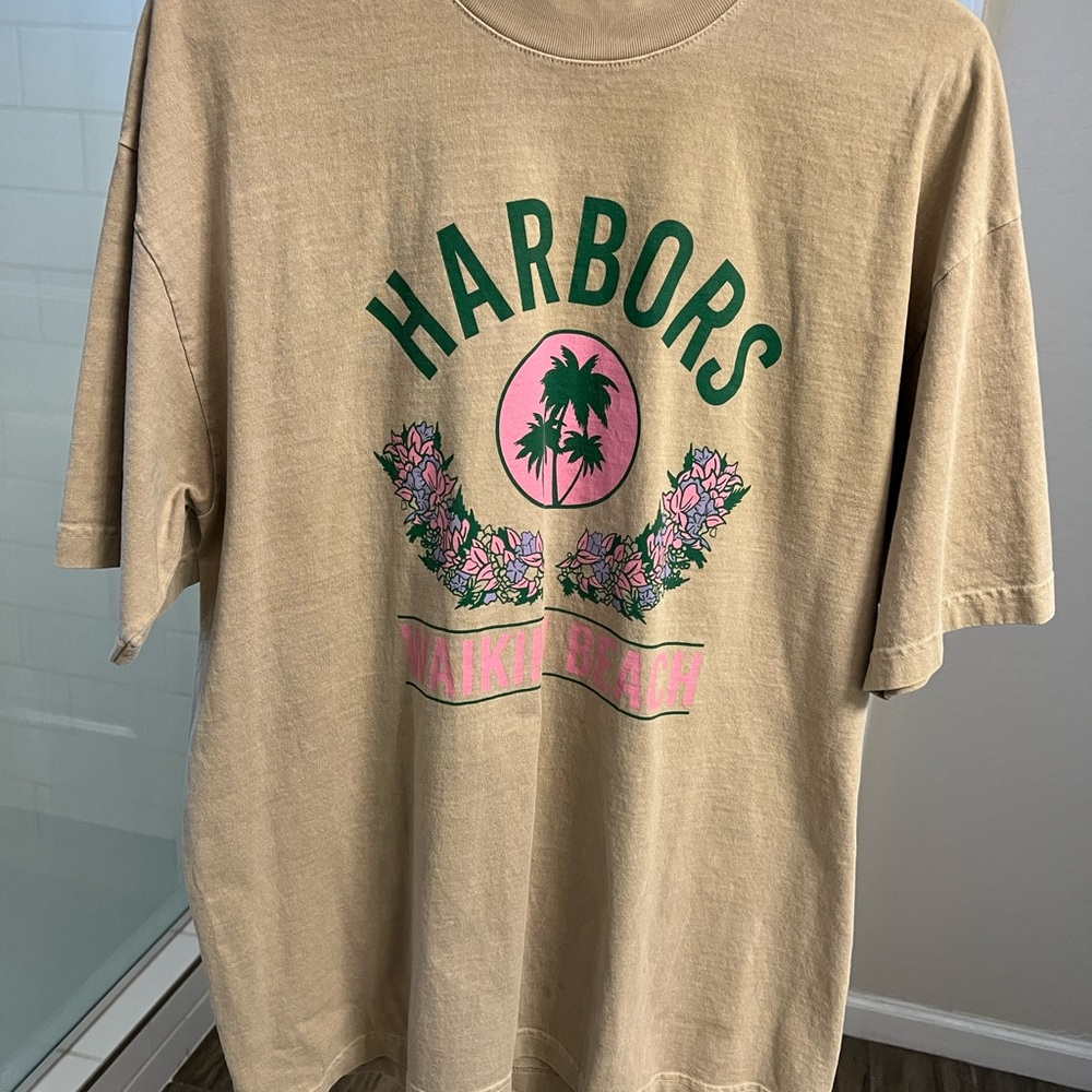 Harbors Vintage Waikiki Beach Shirt